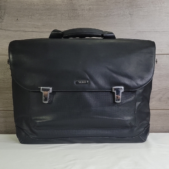 Tumi Other - Tumi 2952D Formula Leather Briefcase Bag Business work Bag